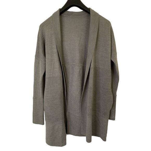 Lululemon Sit In Lotus Wrap II Heathered Medium Grey - Picture 2 of 6